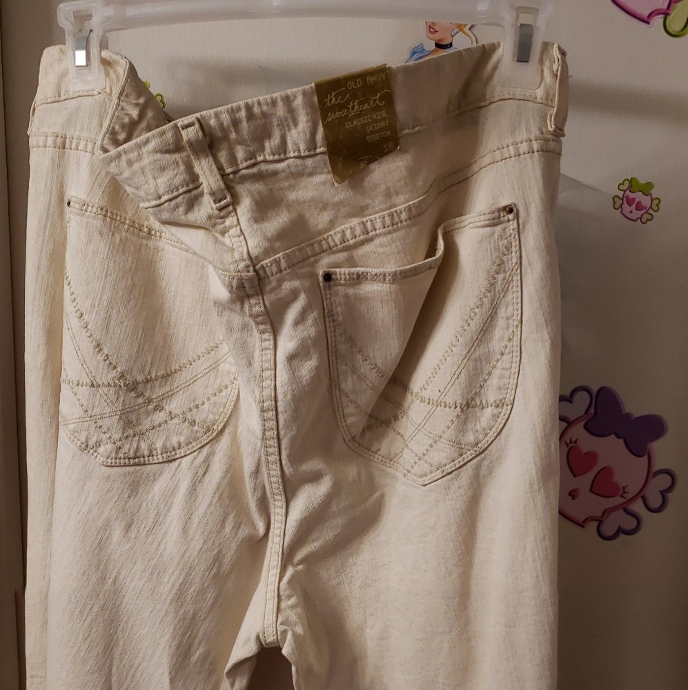 Old Navy skinny sweetheart jeans